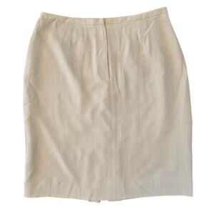 Vintage 90's Jones New York 100% silk pencil skirt